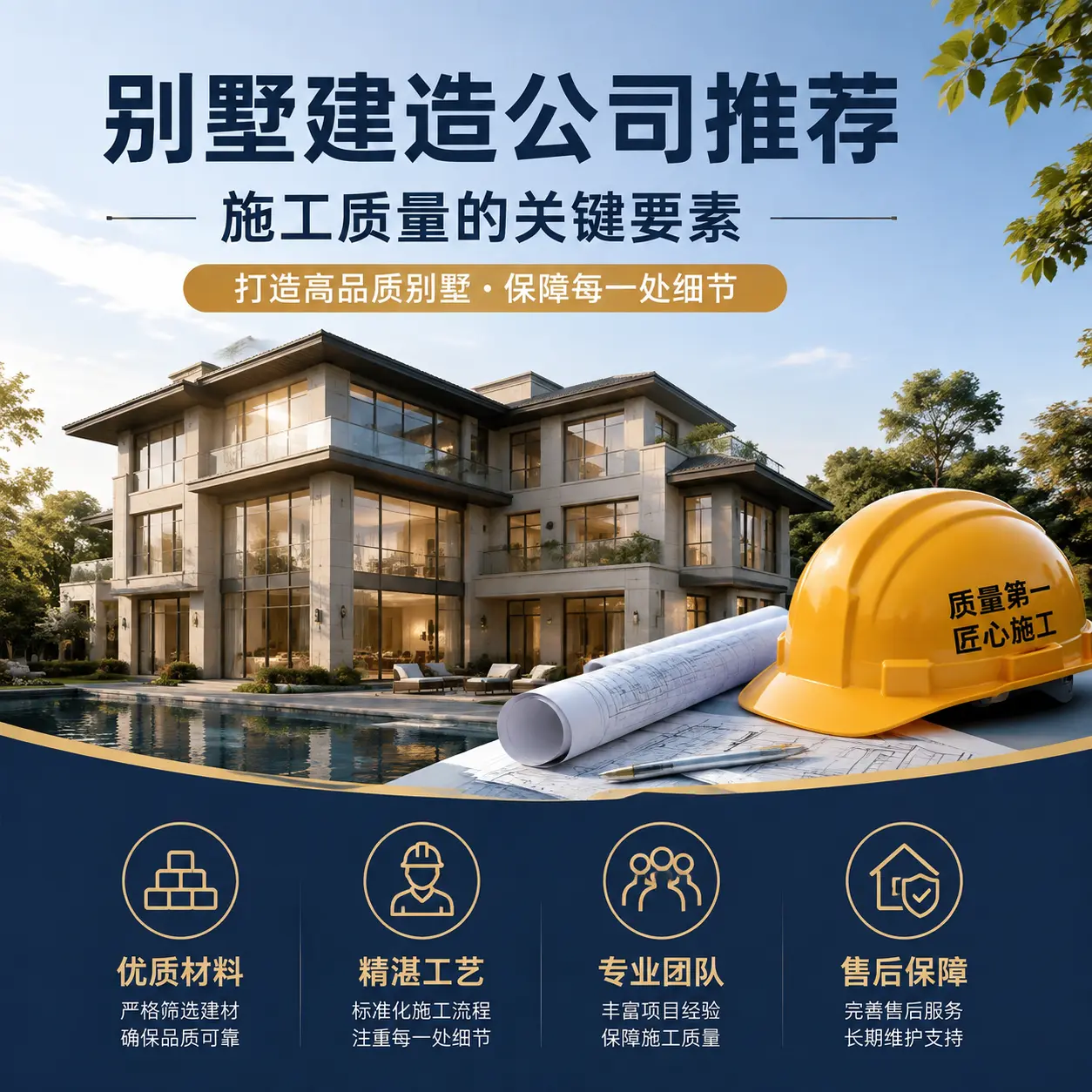 别墅建造公司推荐: 关岭 施工质量的关键要素