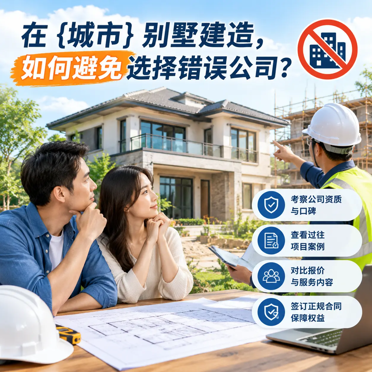 在 关岭 别墅建造,如何避免选择错误公司?