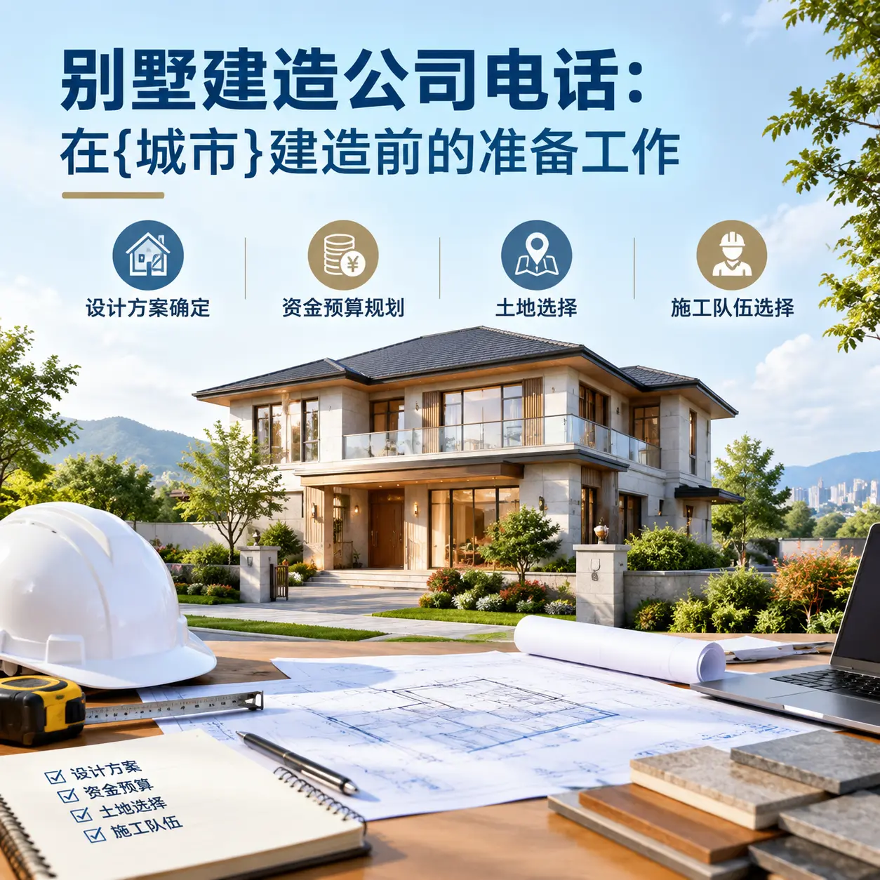 别墅建造公司电话：在关岭建造前的准备工作