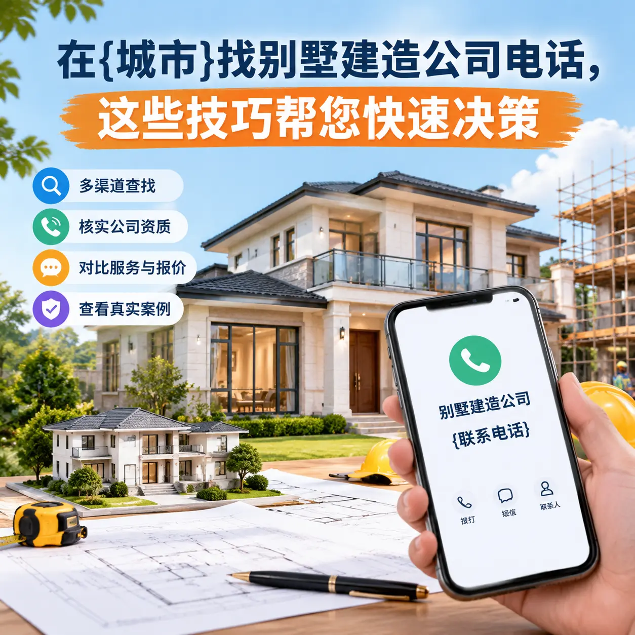 在关岭找别墅建造公司电话,这些技巧帮您快速决策