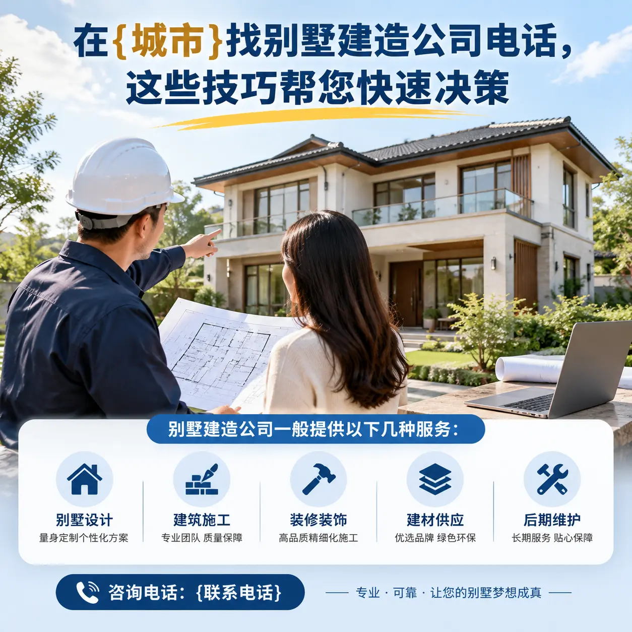 在关岭找别墅建造公司电话,这些技巧帮您快速决策